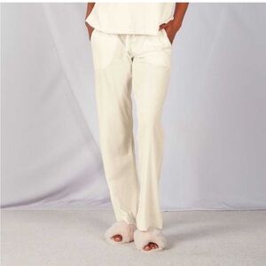 Faceplant Dreams Bamboo Pajama Pants - Ivory